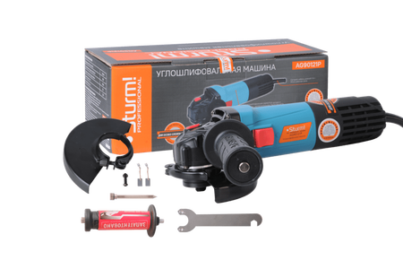 УШМ 125мм 1200Вт 11000об/м повышенная пылезащита японский подшипник ПРОФИ Sturm  AG90121Р  - СКЛАД13.РФ