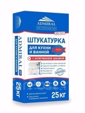 Штукатурка для кухни и ванной Aqua АДМИРАЛ 30кг - СКЛАД13.РФ