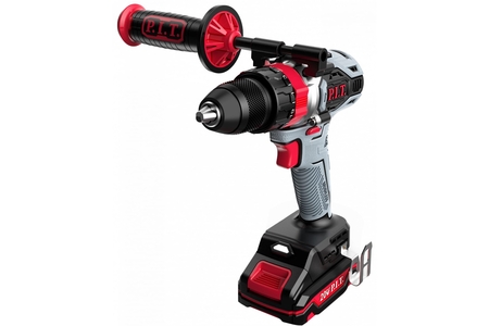 Дрель-шуруповерт ударная/бесщеточная аккумулятарная 20В*2АКБ*4А/ч/ЗУ/110Нм  МАСТЕР P.I.T. PSB20H-13C - СКЛАД13.РФ