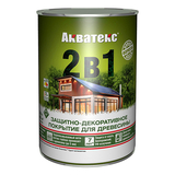 Акватекс Покрытие защитно-декоративное 2в1 0,8л Венге - СКЛАД13.РФ