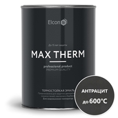 Эмаль термостойкая до 600º Антрацит 0,8кг Elcon - СКЛАД13.РФ