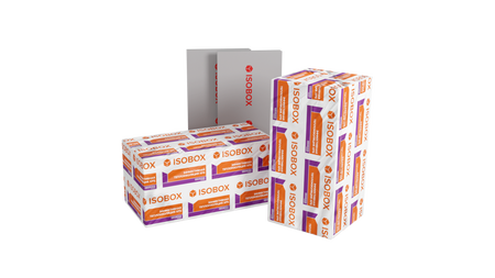 Пенополистирол экструзионный XPS 150 (Изобокс) 2400х600х50 (8 плит, 0,576 м3) - СКЛАД13.РФ