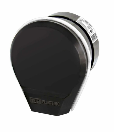 Разъём РШ-ВШ 32А 250В 2Р+РЕ ОУ черный TDM - СКЛАД13.РФ