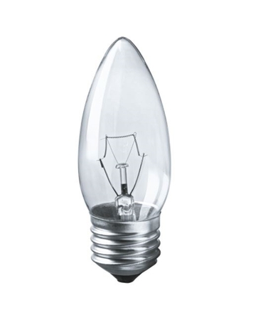 Лампа накаливания «свеча»NI-B-60-230-E27-CL Navigator - СКЛАД13.РФ