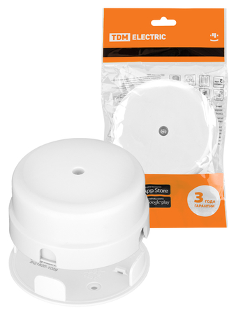 Рамка 1-но постовая белая «Виви» TDM - СКЛАД13.РФ