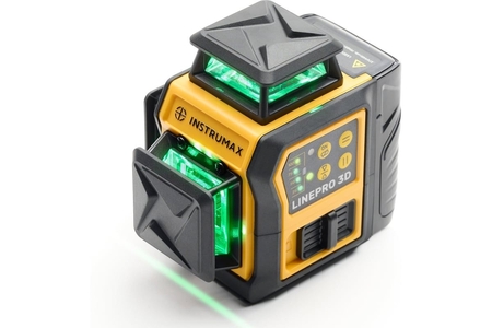 Профессиональный лазерный уровень INSTRUMAX LINEPRO 3D BAZA SET - СКЛАД13.РФ