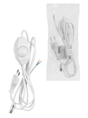 Шнур с плоской вилкой и светорегулятором 