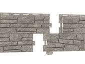 Ю-пласт StoneHouse Фасадная панель (Сланец светло-серый) 2000*225мм 0,45м2 - СКЛАД13.РФ