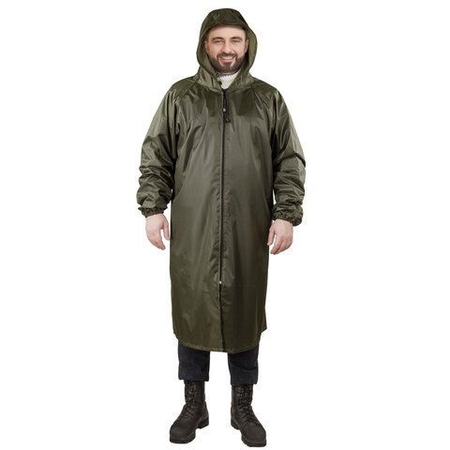 Плащ-дождевик плотный XL черный/хаки - СКЛАД13.РФ