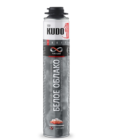 Пена монтажная профессиональная зимняя KUDO Proff Pure Cloud 1000мл - СКЛАД13.РФ