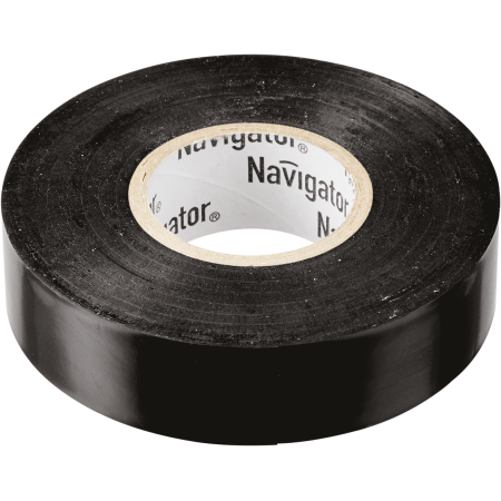 Изолента Navigator 15мм*20м NIT-B15-20/BL черная - СКЛАД13.РФ