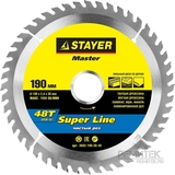 Диск пильный по дереву 190*30мм точный рез 48Т Stayer Syper Line - СКЛАД13.РФ