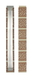 Заглушка межпанельного стыка Зодиак (Ханьи) АK 50*50*408мм - СКЛАД13.РФ