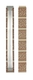Заглушка межпанельного стыка Зодиак (Ханьи) АK 50*50*408мм - СКЛАД13.РФ