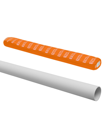 Труба гладкая жесткая ПВХ d 16 (156 м) длина 3 м, серая TDM - СКЛАД13.РФ