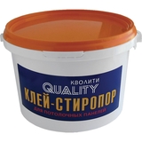 Клей для пенополистирола стиропор Quality 4кг - СКЛАД13.РФ
