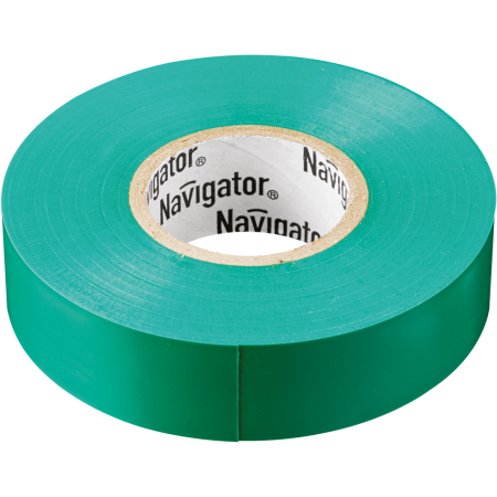 Изолента Navigator 15мм*20м NIT-B15-20/G зелёная - СКЛАД13.РФ