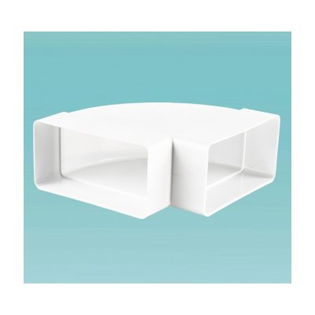 Соединитель вент-канала угловой универсальный 110*55 52510б/я - СКЛАД13.РФ