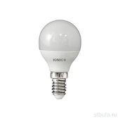 Лампа светодиодная IONICH шар ILED-IMD2835-P45-8Вт-720Лм-230В-2700К-E14 - СКЛАД13.РФ