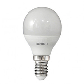 Лампа светодиодная IONICH шар ILED-SMD2835-P45-6Вт-540Лм-230В-4000К-E14 - СКЛАД13.РФ