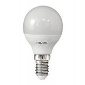 Лампа светодиодная IONICH шар ILED-SMD2835-P45-8Вт-720Лм-230В-4000К-E14 - СКЛАД13.РФ