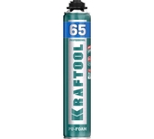 Пена монтажная пистолетная всесезонная выход до 65л KRAFTOOL Pro 65 850мл - СКЛАД13.РФ