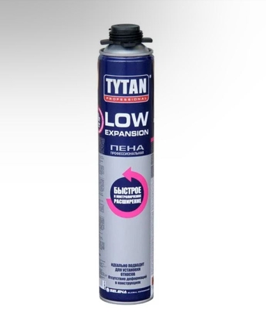 Пена монтажная профессиональная всесезонная TYTAN Professional Low Expansion 60 750мл - СКЛАД13.РФ