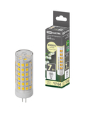 Лампа светодиодная G4-7 Вт-230 В-6500 К, SMD, 18,5x57 мм TDM - СКЛАД13.РФ