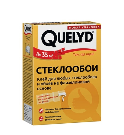 Клей обойный Quelyd Стеклообои 400гр - СКЛАД13.РФ