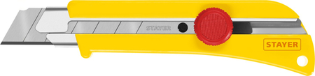 Нож 25мм с винтовым фиксатором Stayer SK-25 - СКЛАД13.РФ