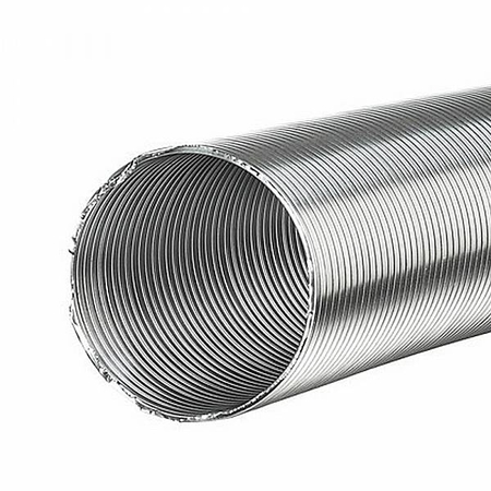 Канал-вытяжка алюминевая гофрированная d150 Алювент-Компакт (1-3м) - СКЛАД13.РФ