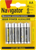 Батарейка Navigator NBT-NE-LR6-BP4 AA  - СКЛАД13.РФ