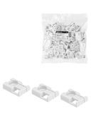 Площадка под хомуты для прямого монтажа (10 шт.) белая TDM - СКЛАД13.РФ