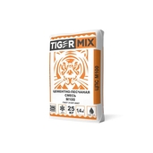 Смесь М-100 цементно песчаная Тайгер Микс Tiger mix 25кг (56шт\упак) - СКЛАД13.РФ