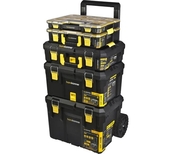 Набор ящиков системы хранения HANSTORAGE PLUS (5шт) на колесах HSP5KIT  - СКЛАД13.РФ