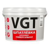 Шпатлевка универсальная для наружных внутренних работ влагостойкая 0,33кг ВГТ - СКЛАД13.РФ