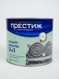 Грунт-эмаль 3в1 Престиж б/с Черный 8кг - СКЛАД13.РФ