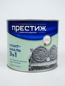 Грунт-эмаль 3в1 Престиж б/с Черный 8кг - СКЛАД13.РФ