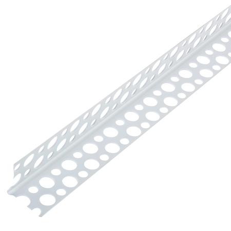 Угол перфорированный штукатурный ПВХ 25*25*3000мм Белый - СКЛАД13.РФ