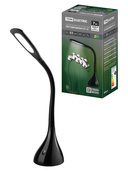 Светильник светодиодный настольный СН-16, 7 Вт, сенсор-диммер, 5000 К, 220 В, черный - СКЛАД13.РФ