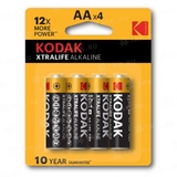 Батарейка Kodak LR6-4BL XTRALIFE Alkaline КАА-4 - СКЛАД13.РФ