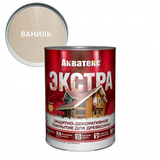 Акватекс Экстра Покрытие защитно-декоративное 0,8л Ваниль  - СКЛАД13.РФ