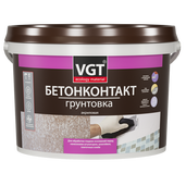 Грунтовка ВД-АК-0301 Бетонконтакт белая 1,5кг ВГТ - СКЛАД13.РФ