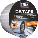 Лента битумная для кровли Антрацит 10см*10м Tytan Professional Rs Tape  - СКЛАД13.РФ