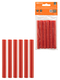 Клеевые стержни универсальные красные, 11 мм x 100 мм, 6 шт, 