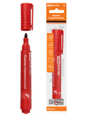 Маркер перманентный двухсторонний 0,4/1 мм, красный (пакет) круглый наконечник TDM - СКЛАД13.РФ