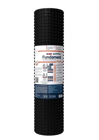 Профилированная мембрана Gruntflex Fundament Base 550 1м*20м 20м2 - СКЛАД13.РФ