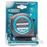 Рулетка Komfortabel 8м*25мм обрезиненный корпус Gross - СКЛАД13.РФ