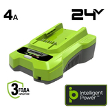 Быстрое зарядное устройство 24В Greenworks 4А - СКЛАД13.РФ