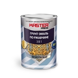 Грунт-эмаль 3в1 MASTER PRIME молотковая серый 0,9л - СКЛАД13.РФ